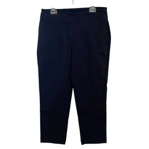 Ruby Rd Navy Slimming Pants, 14